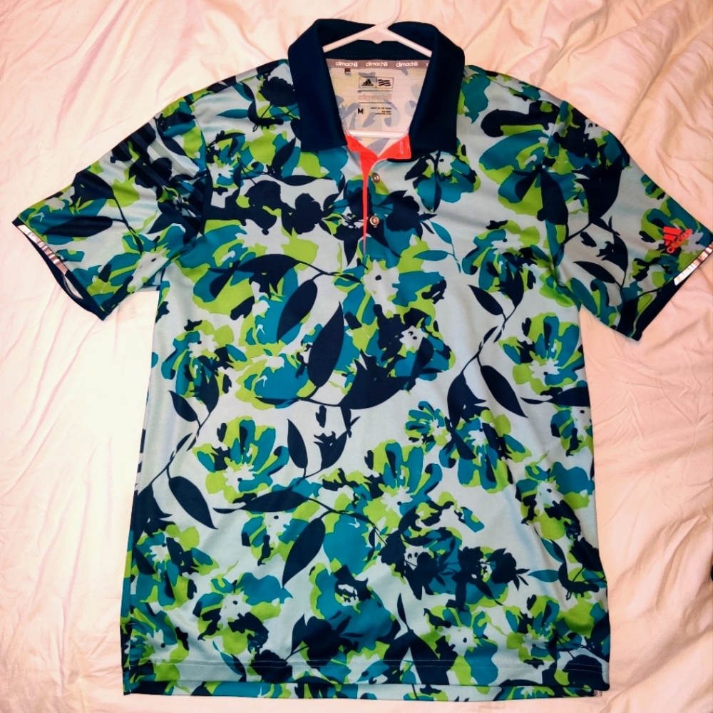 Men's Adidas Climachill Golf Polo Size M